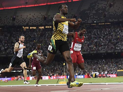 Giải điền kinh thế giới: Bolt lại thắng Gatlin