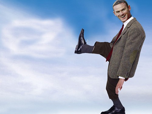 Chân Rooney ngắn, chân Becks dài miên man