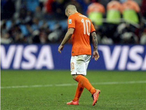 Sneijder: “Hà Lan không đáng thua”