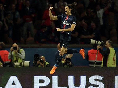 Cavani dẫn đầu danh sách bàn thắng đẹp vòng 5 Ligue 1