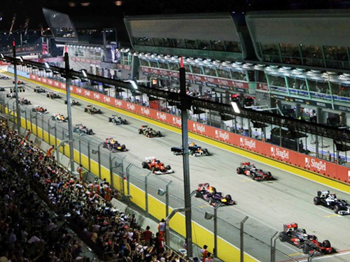 F1: Không chỉ khác biệt nhờ… đua đêm