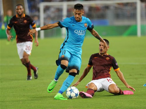 AS Roma 1-1 Barcelona: Messi “tịt ngòi”, Barca không thể thắng