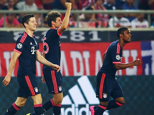 Olympiakos 0-3 Bayern Munich: Hùm xám khoe nanh
