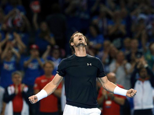 Andy Murray 3-0 Bernard Tomic