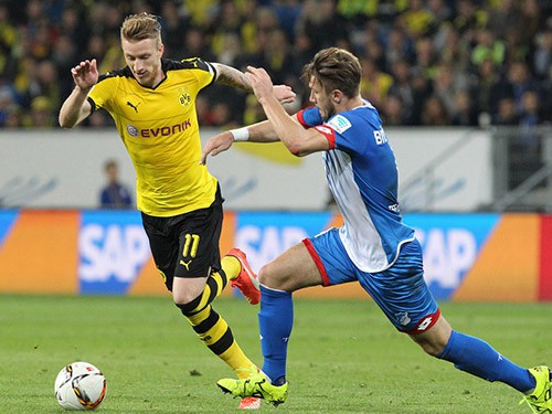 Hoffenheim 1-1 Borussia Dortmund: Bất lực trên đất khách, Dortmund mất ngôi đầu