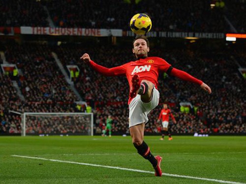 Học cách khống chế bóng theo từng ‘bước nhảy’ của Juan Mata