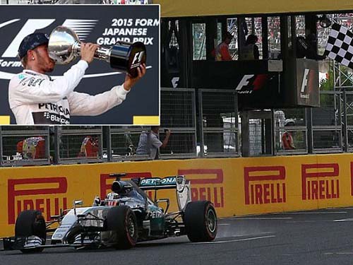 Chặng F1 Japanese GP: Hamilton san bằng kỷ lục của thần tượng