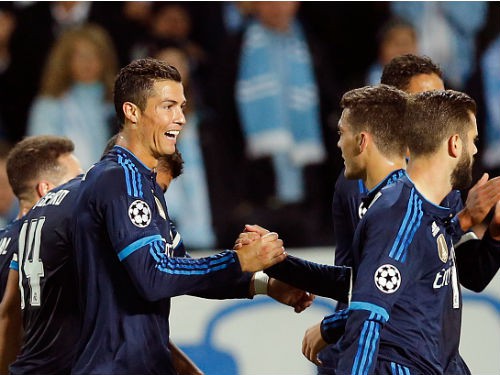 Malmoe FF 0-2 Real Madrid: Cú đúp của Ronaldo