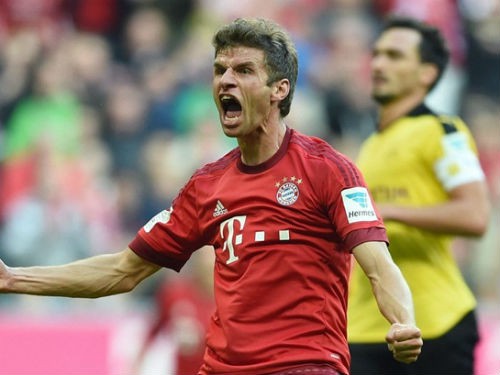 Thomas Muller mở đầu danh sách 5 bàn thắng đẹp vòng 8 Bundesliga