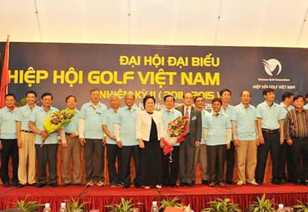 Hiệp hội Golf Việt Nam thay cả Chủ tịch và Tổng thư ký