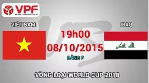 Trực tiếp vòng loại World Cup 2018: Việt Nam vs Iraq