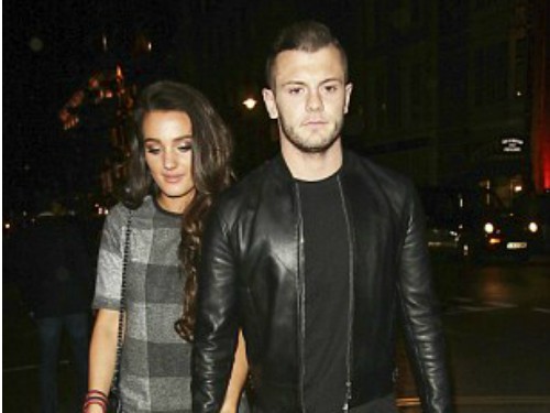 Chấn thương, Jack Wilshere vẫn đi chơi cùng bạn gái