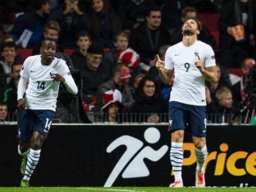 Đan Mạch 1-2 Pháp: Hai phút hai bàn, Giroud giúp Pháp hạ Đan Mạch