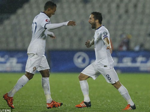 Serbia 1-2 Bồ Đào Nha: Moutinho lập siêu phẩm, người Bồ khải hoàn trên đất khách