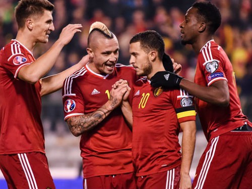 Bỉ 3-1 Israel: Sự lợi hại của song sát Hazard – De Bruyne