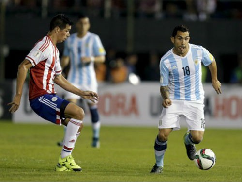 Paraguay 0-0 Argentina: Bất lực