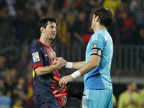 Iker Casillas: “Messi là nỗi khiếp sợ của tôi”
