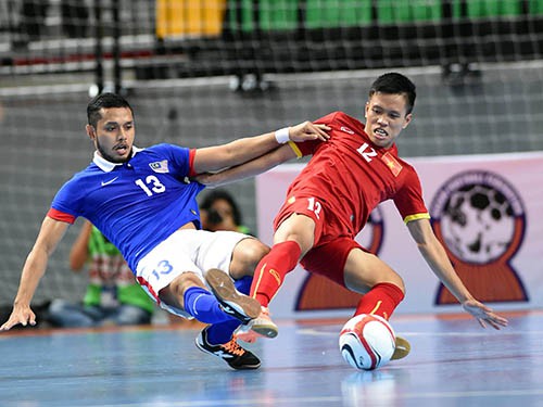 Giải Futsal ĐNÁ 2015: Việt Nam 5-6 Malaysia