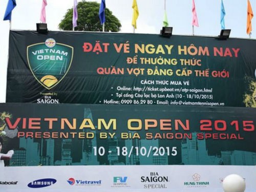 Trực tiếp bán kết giải VietNam Open 2015