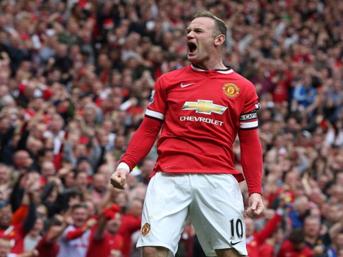 Van Gaal thách Rooney sút tung lưới Everton