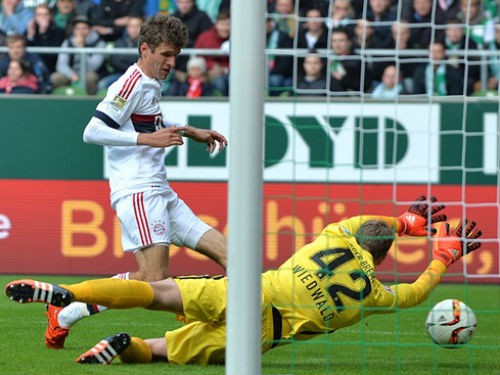 Werder Bremen 0-1 Bayern Munich: Một bàn là đủ