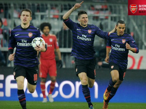 Arsenal 2-0 Bayern Munich: Ba điểm đầu tiên