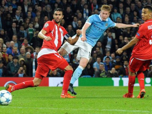 Man City 2-1 Sevilla: Chiến thắng phút bù giờ
