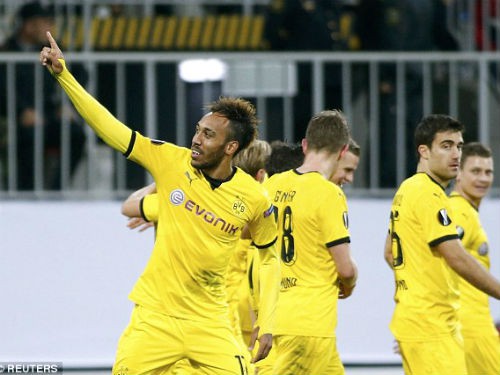 Qabala 1-3 Borussia Dortmund: Ngày Aubameyang lên đồng