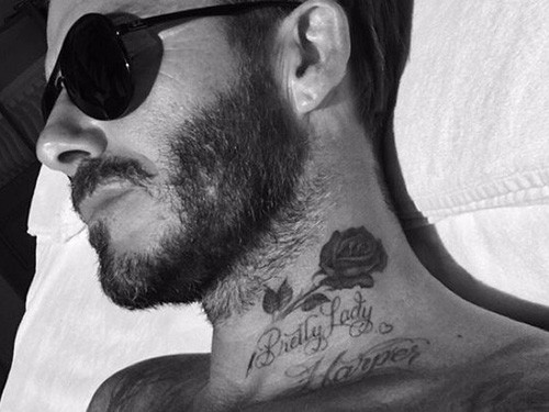 Beckham lại xăm hình