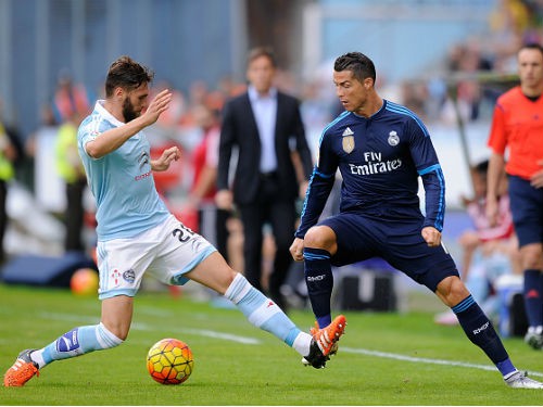 Celta Vigo 1-3 Real Madrid: Ronaldo mở điểm, Real có ngôi đầu