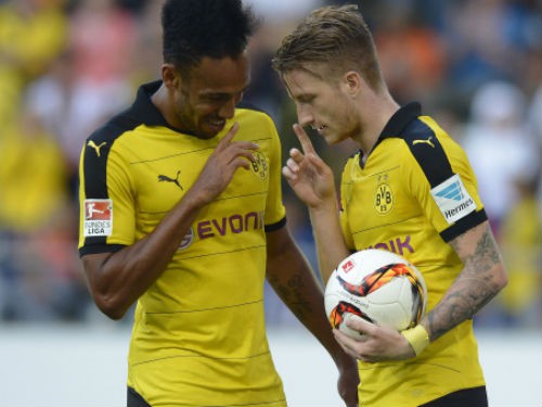 Borussia Dortmund 5-1 Augsburg: Song tấu Aubameyang - Marco Reus