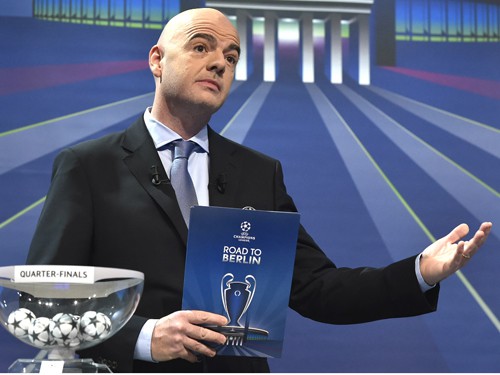 Gianni Infantino tranh cử chủ tịch FIFA: “Gã trọc” thân thiện