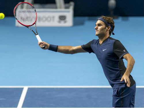 Roger Federer 2-0 Mikhail Kukushkin