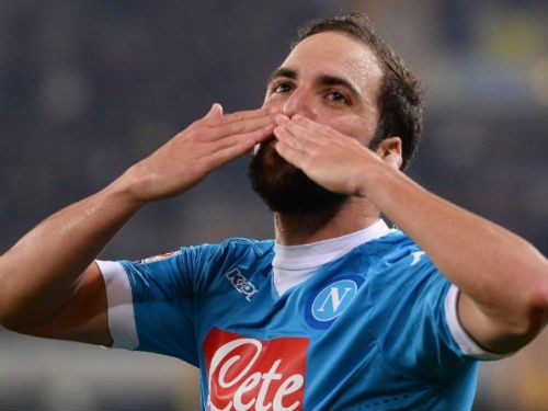 Napoli 2-0 Palermo: Higuain khai hỏa, Napoli giành trọn 3 điểm