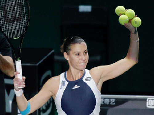 Flavia Pennetta chia tay sự nghiệp: Cổ tích về bông hồng nở muộn