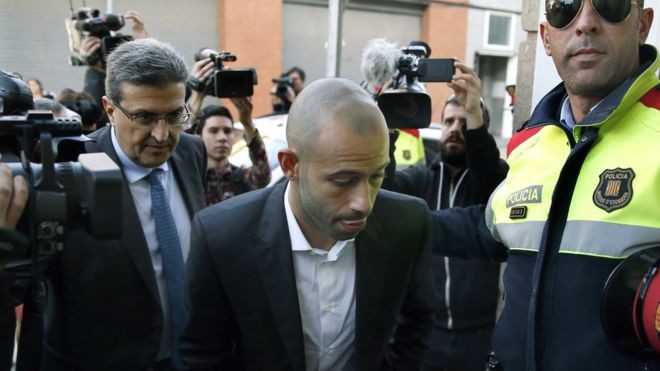 Javier Mascherano nhận tội trốn thuế với cơ quan điều tra