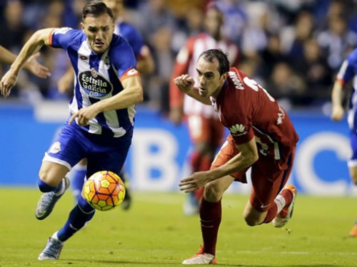 Deportivo 1-1 Atletico Madrid: Cờ đến tay nhưng không thể phất