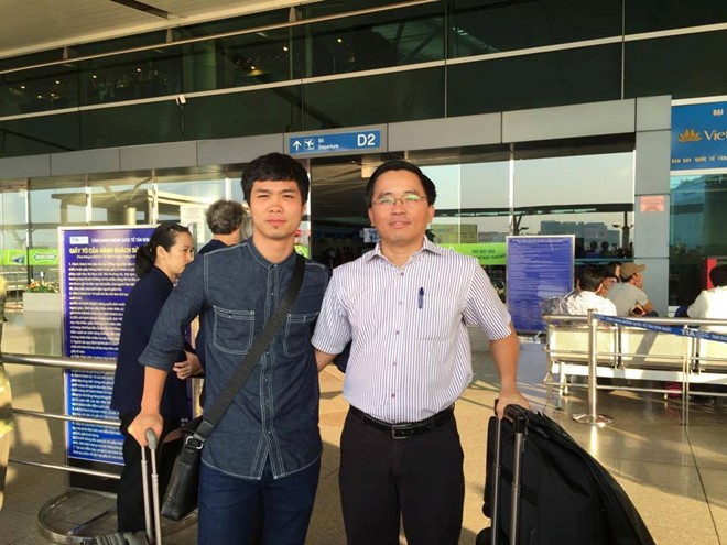 Công Phượng bập bẹ nói tiếng Nhật gửi về quê nhà