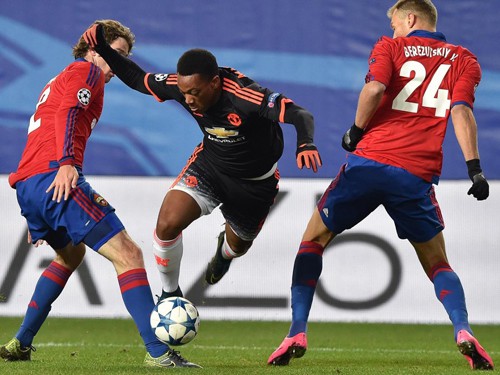 02h45 (04/11), Man Utd - CSKA Moscow: Đợi Van Gaal dọn...bít tết
