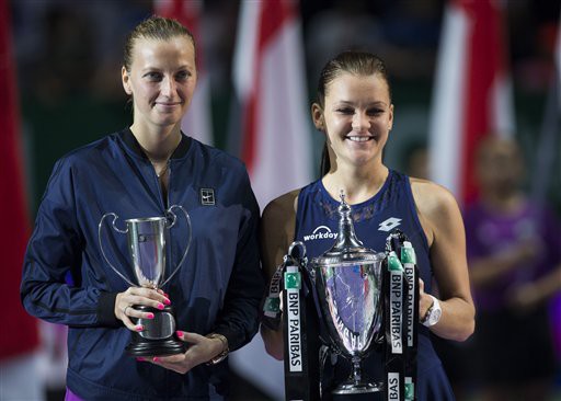 Petra Kvitova 1-2 Agnieszka Radwanska