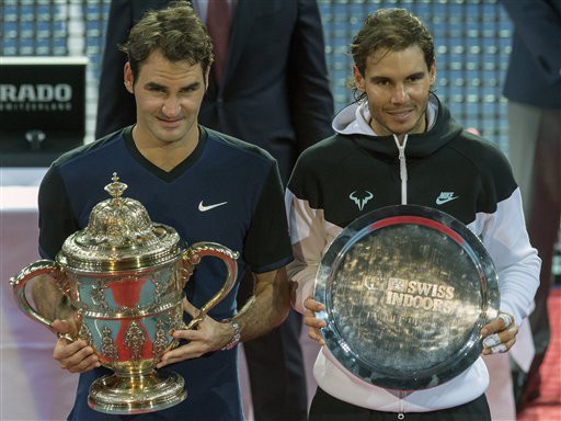 Roger Federer 2-1 Rafael Nadal
