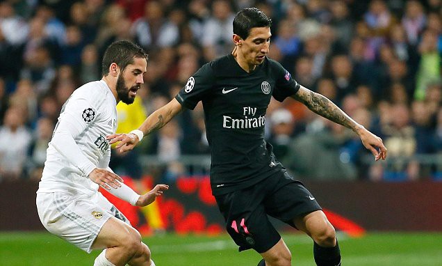 Di Maria trong ngày về Bernabeu