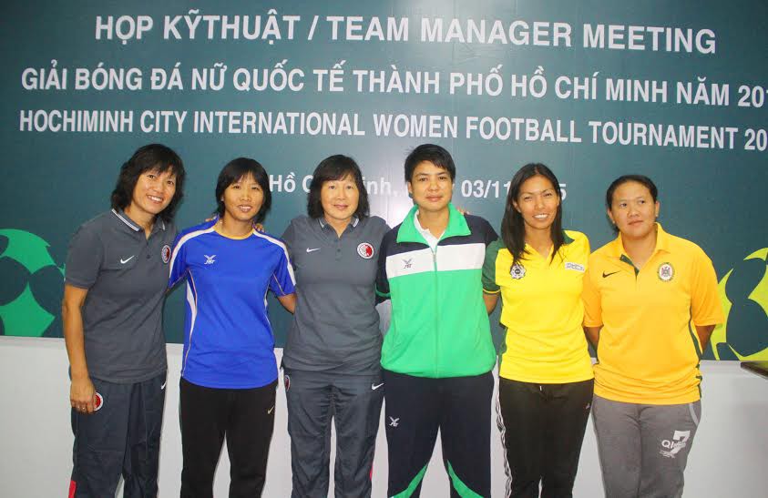 Giải bóng đá nữ quốc tế TP.HCM mở rộng 2015