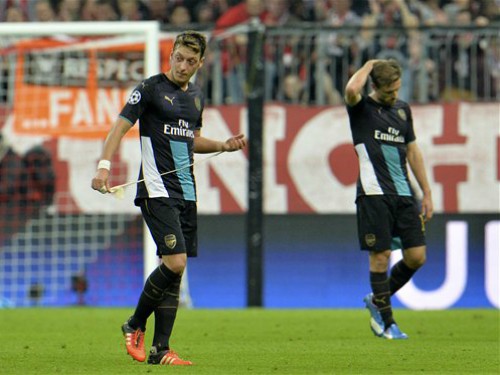 Bayern Munich 5-1 Arsenal: Thua tan nát, Pháo thủ 99% bị loại