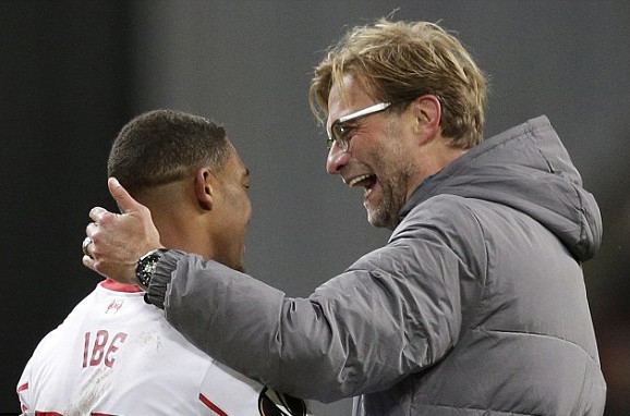 Jurgen Klopp "phát cuồng" vì Jordon Ibe