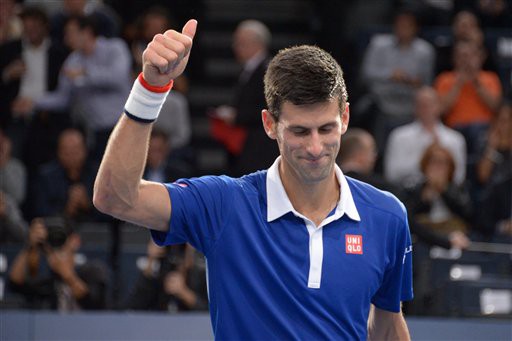 Novak Djokovic 2-0 Gilles Simon