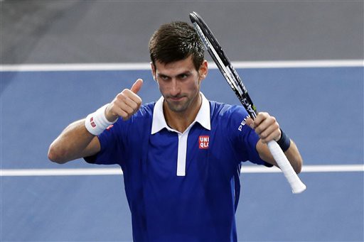 Novak Djokovic 2-0 Tomas Berdych