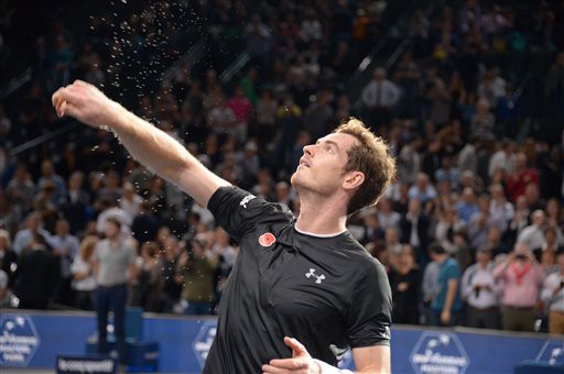 Paris Masters 2015: David Ferrer 0-2 Andy Murray