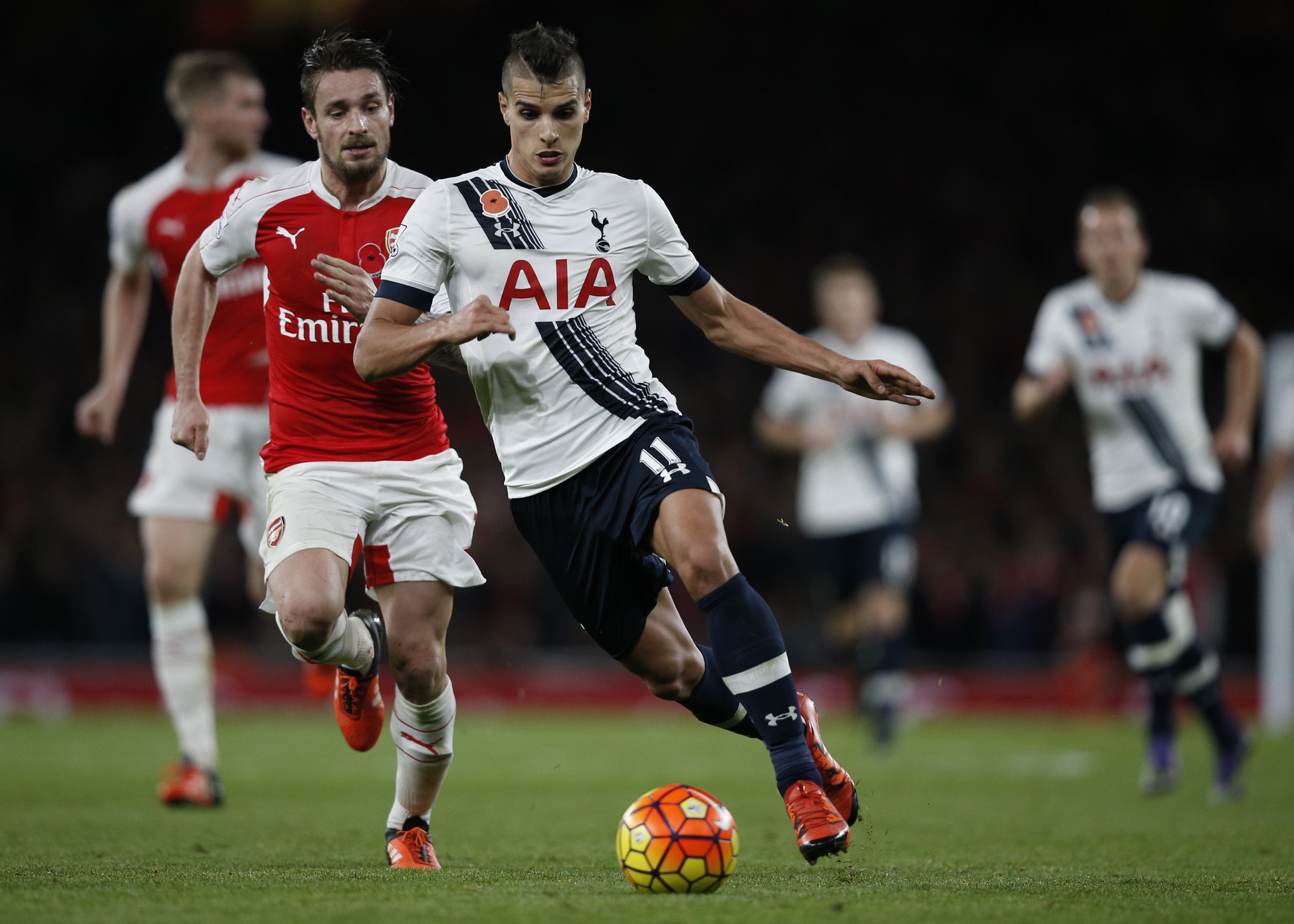 Arsenal 1-1 Tottenham: Hòa derby không qua được Man City