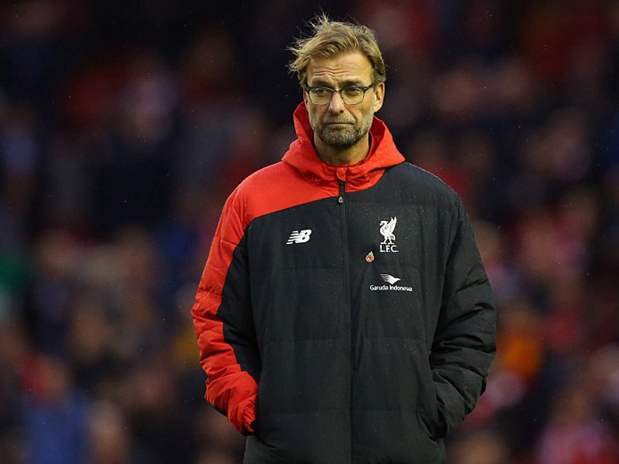Jurgen Klopp buồn thiu ở Anfield